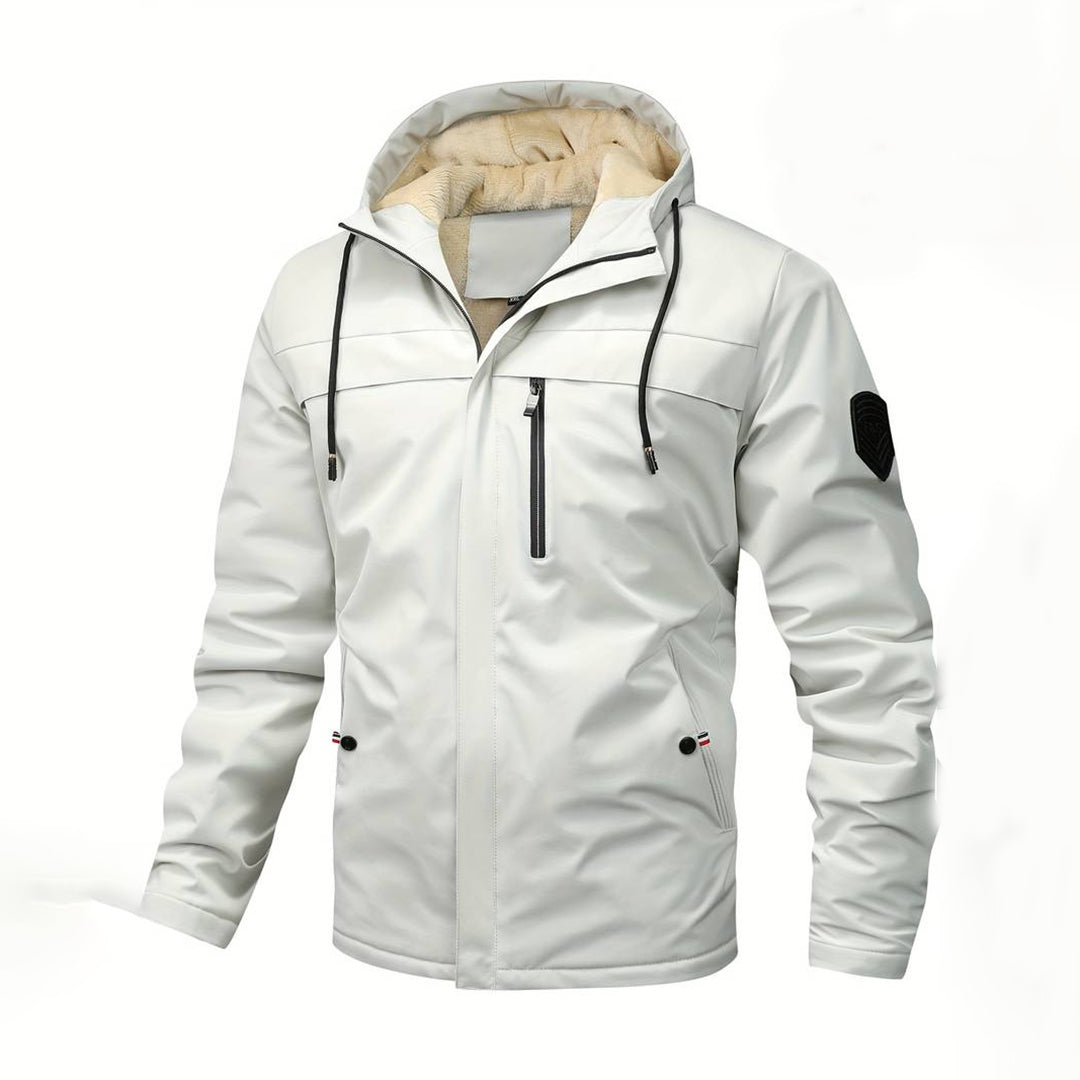 Cooper - Technical Zip Jacket — White