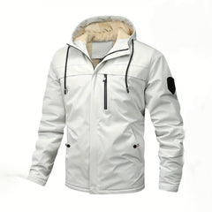 Cooper - Technical Zip Jacket — White