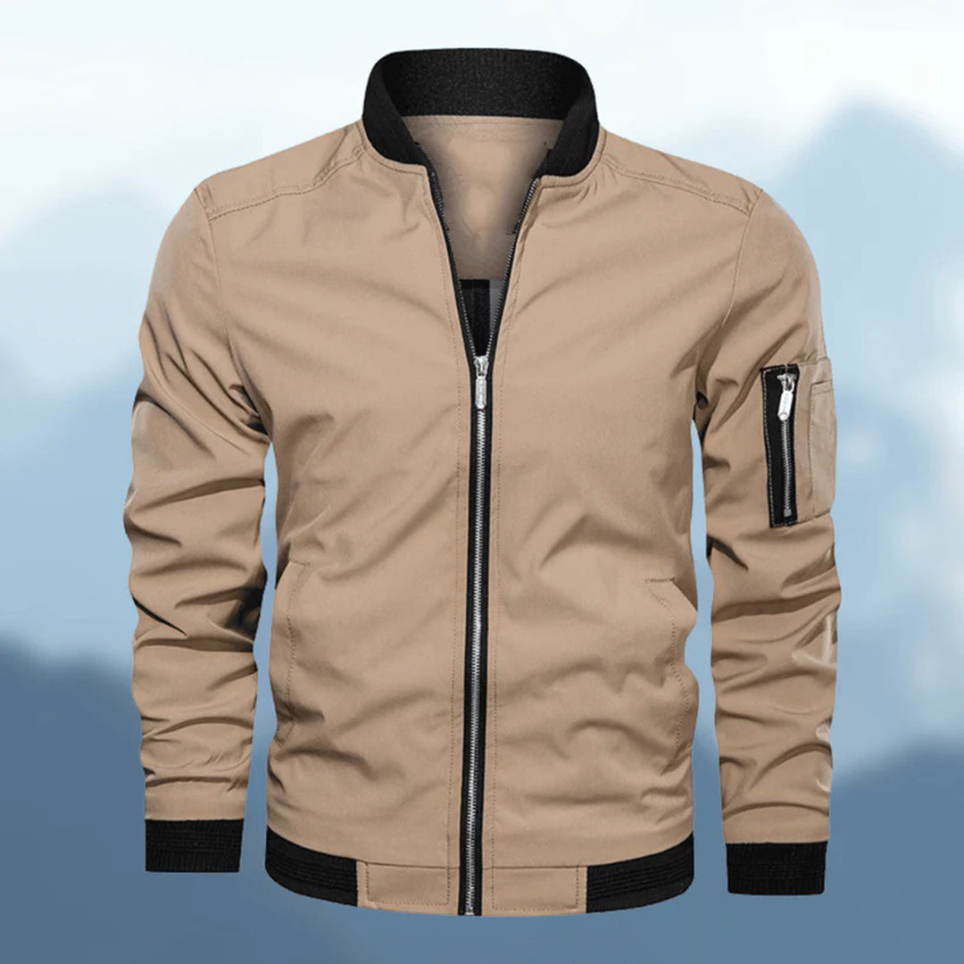 Brandon - Lightweight Casual Jacket — Beige