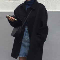 Winnie - Camel Wool Coat
