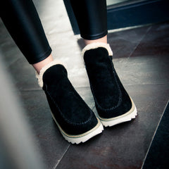 Elspeth - Suede Fleece Lined Boots