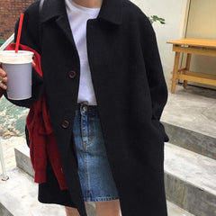 Winnie - Camel Wool Coat