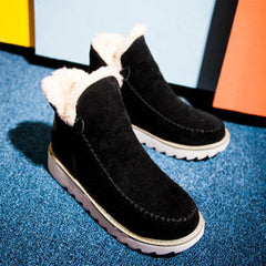 Elspeth - Suede Fleece Lined Boots