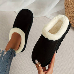 Philippa - Fur Lined Platform Slippers