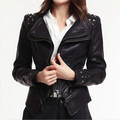 Miriam - Studded Biker Jacket