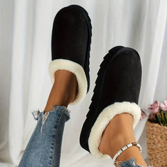 Philippa - Fur Lined Platform Slippers