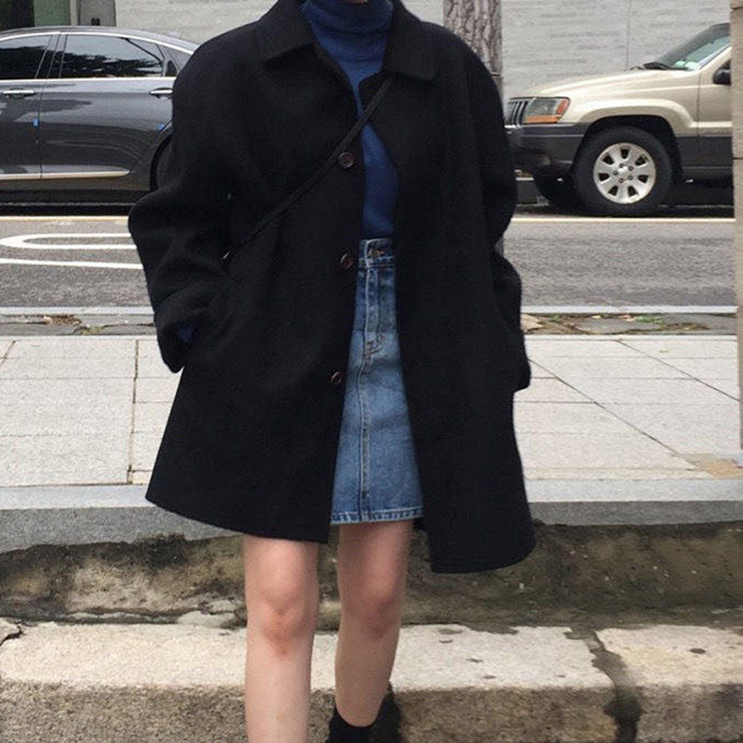 Winnie - Camel Wool Coat