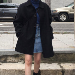 Winnie - Camel Wool Coat