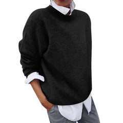 Nerida - Mock Neck Knit Jumper
