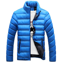 Stuart - Lightweight Puffer Jacket — Blue