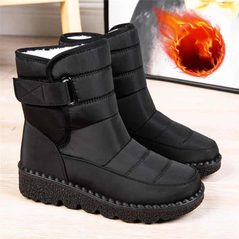Sadie - Zip Front Snow Boots