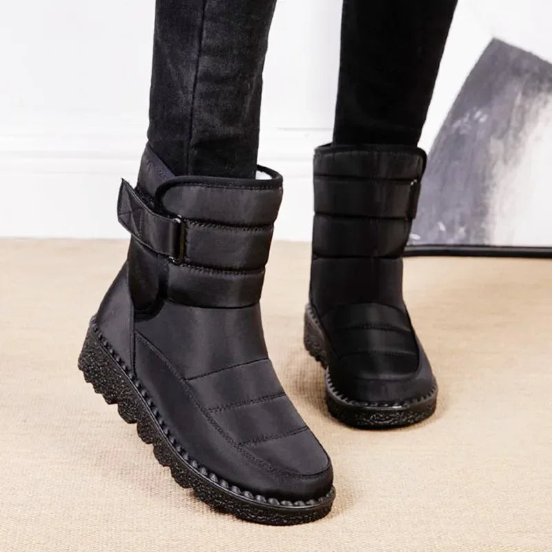 Sadie - Zip Front Snow Boots