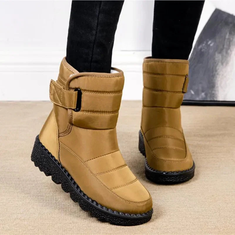 Sadie - Zip Front Snow Boots