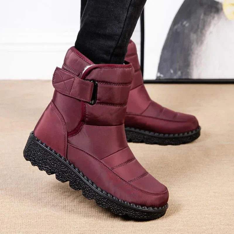 Sadie - Zip Front Snow Boots