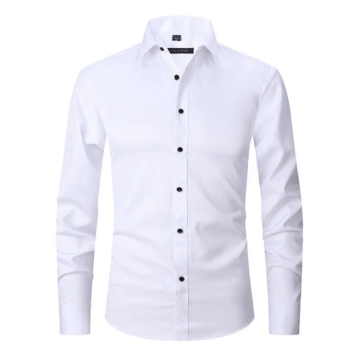Jack - Anti Wrinkle Dress Shirt — White