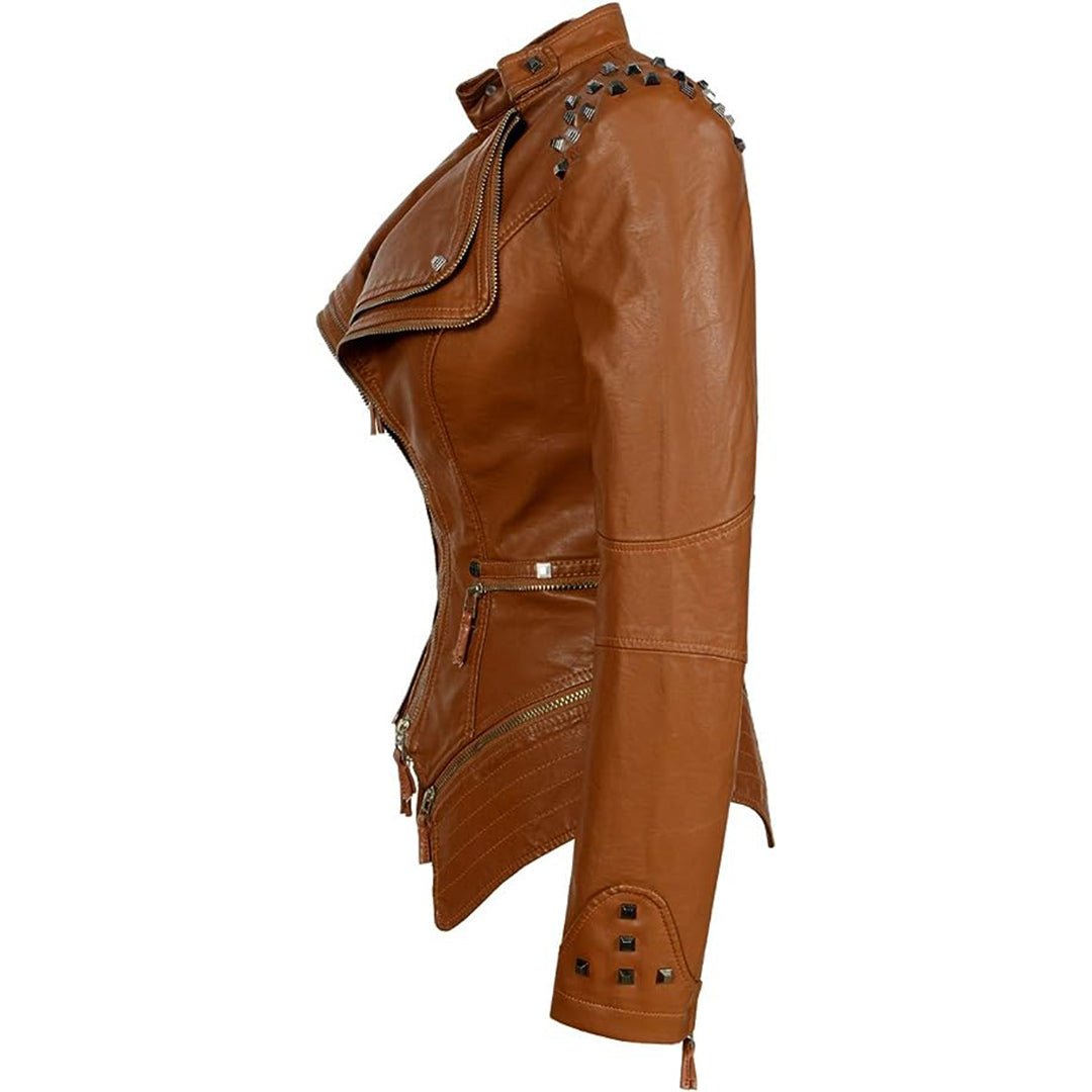 Miriam - Studded Biker Jacket