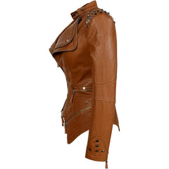 Miriam - Studded Biker Jacket