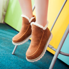 Elspeth - Suede Fleece Lined Boots