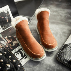 Elspeth - Suede Fleece Lined Boots