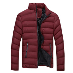 Stuart - Lightweight Puffer Jacket — Bordeaux