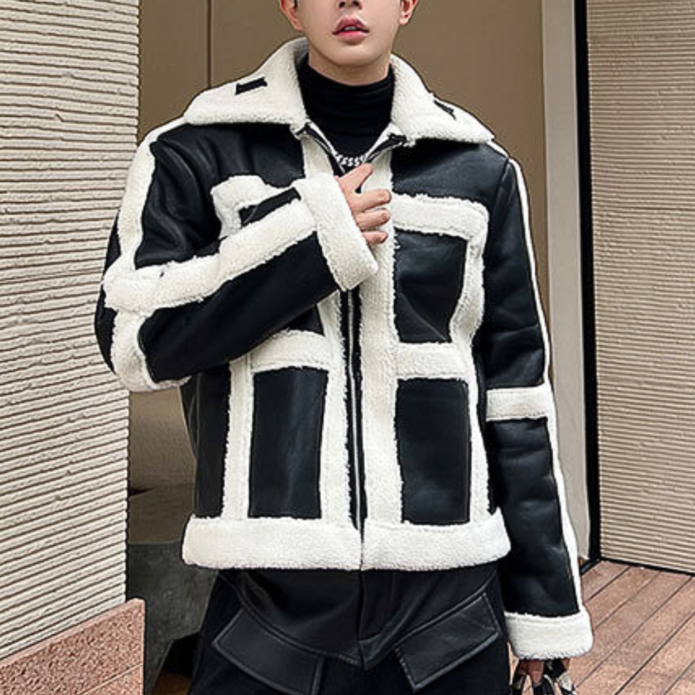 Wyatt - Sherpa Panel Jacket