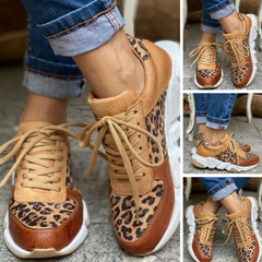 Aurora - Leopard Panel Trainers