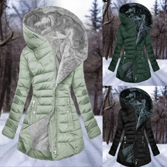 Theodora - Hooded Puffer with Plush Lining