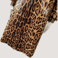 Delaney - Leopard Print Trench Coat