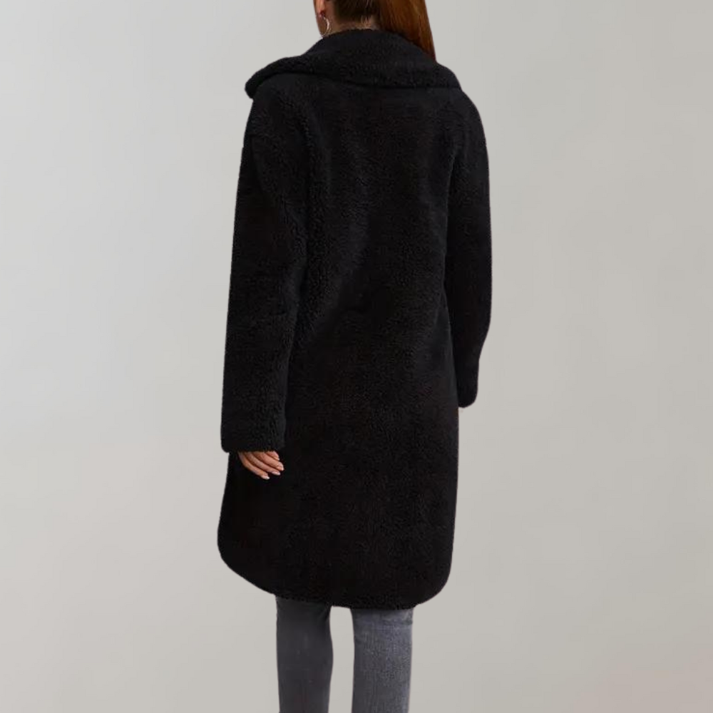 Teresa - Long Teddy Fleece Coat