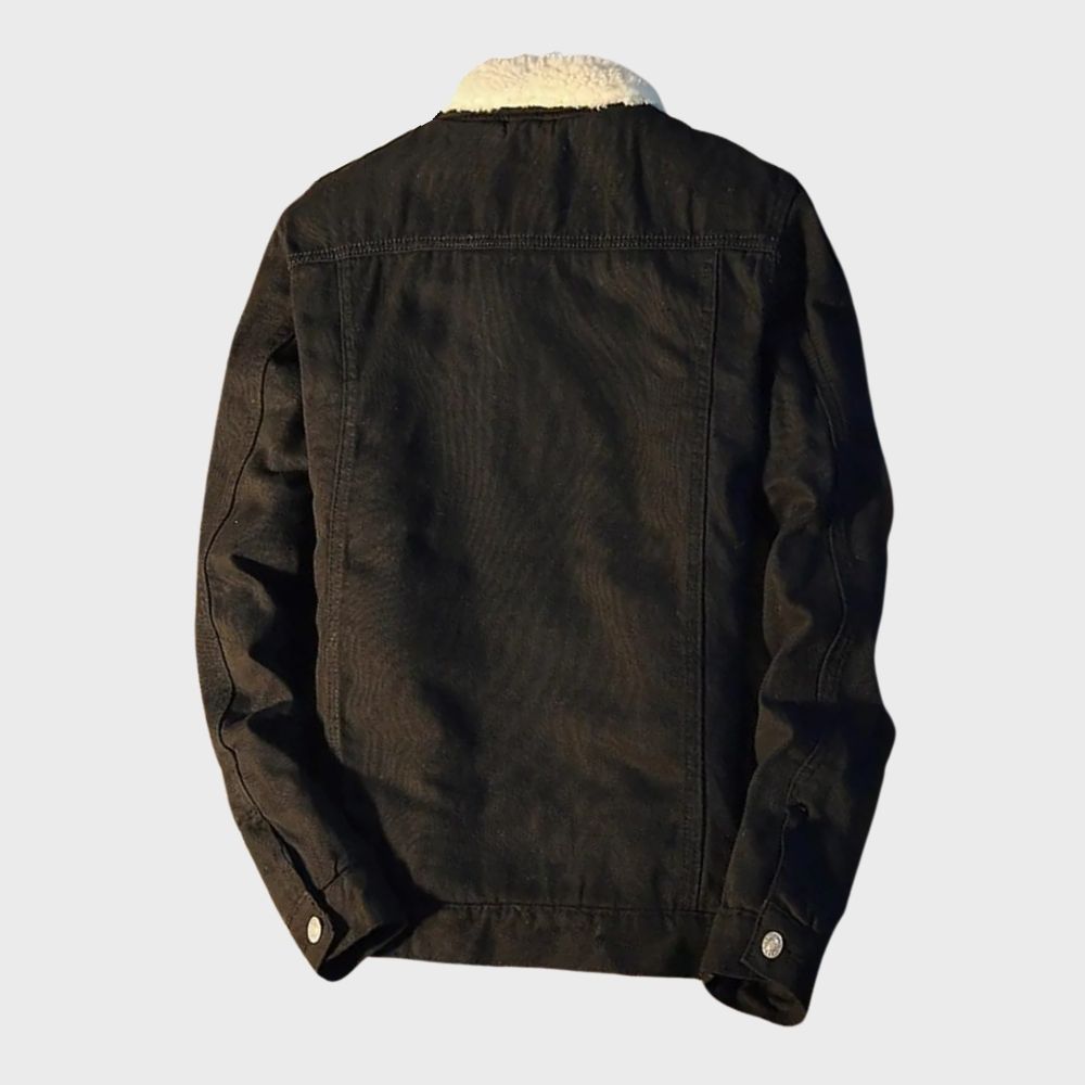 Samuel - Sherpa Lined Denim Jacket