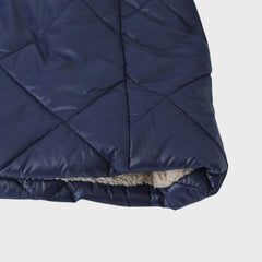 Belinda - Quilted Hooded Long Coat