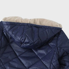 Belinda - Quilted Hooded Long Coat