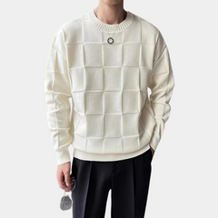 Marshall - Textured Square Knit Jumper