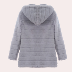 Davina - Long Faux Fur Coat