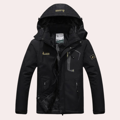 Rowan - Panelled Ski Jacket — Black