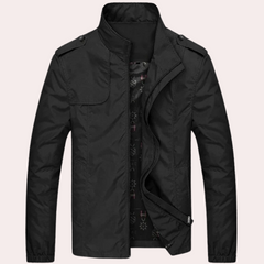 Arthur - Lightweight Zip Jacket — Black