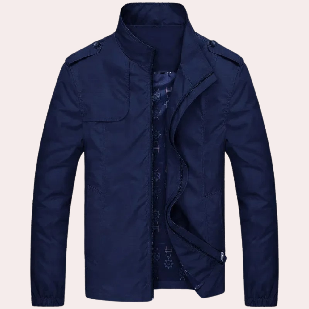 Arthur - Lightweight Zip Jacket — Dark blue