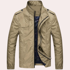 Arthur - Lightweight Zip Jacket — Khaki