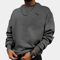 Clinton - Soft Crew Neck Jumper — Grey
