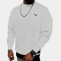 Clinton - Soft Crew Neck Jumper — White