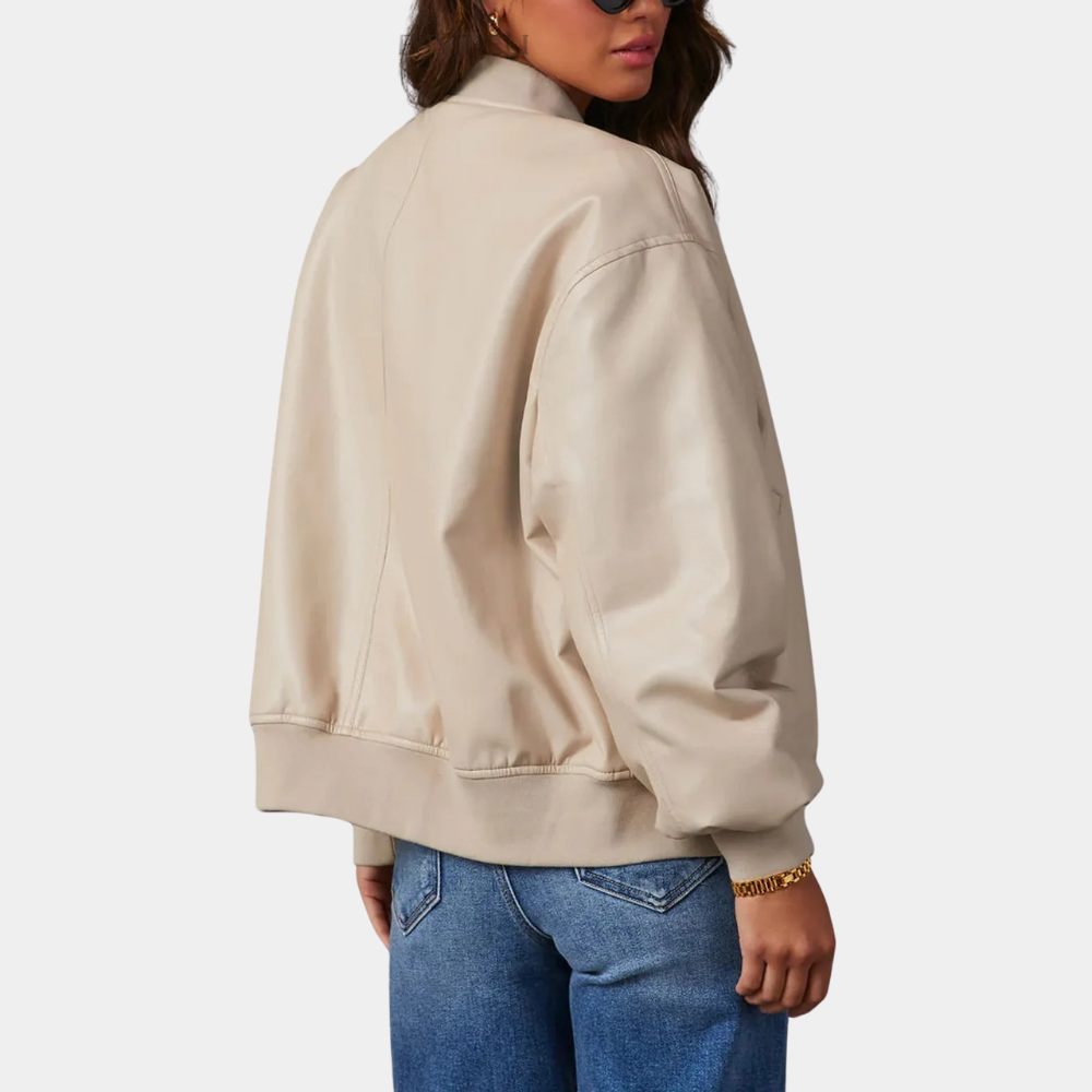 Cecily - Soft Bomber Jacket