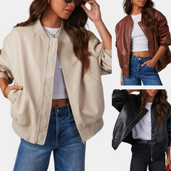Cecily - Soft Bomber Jacket