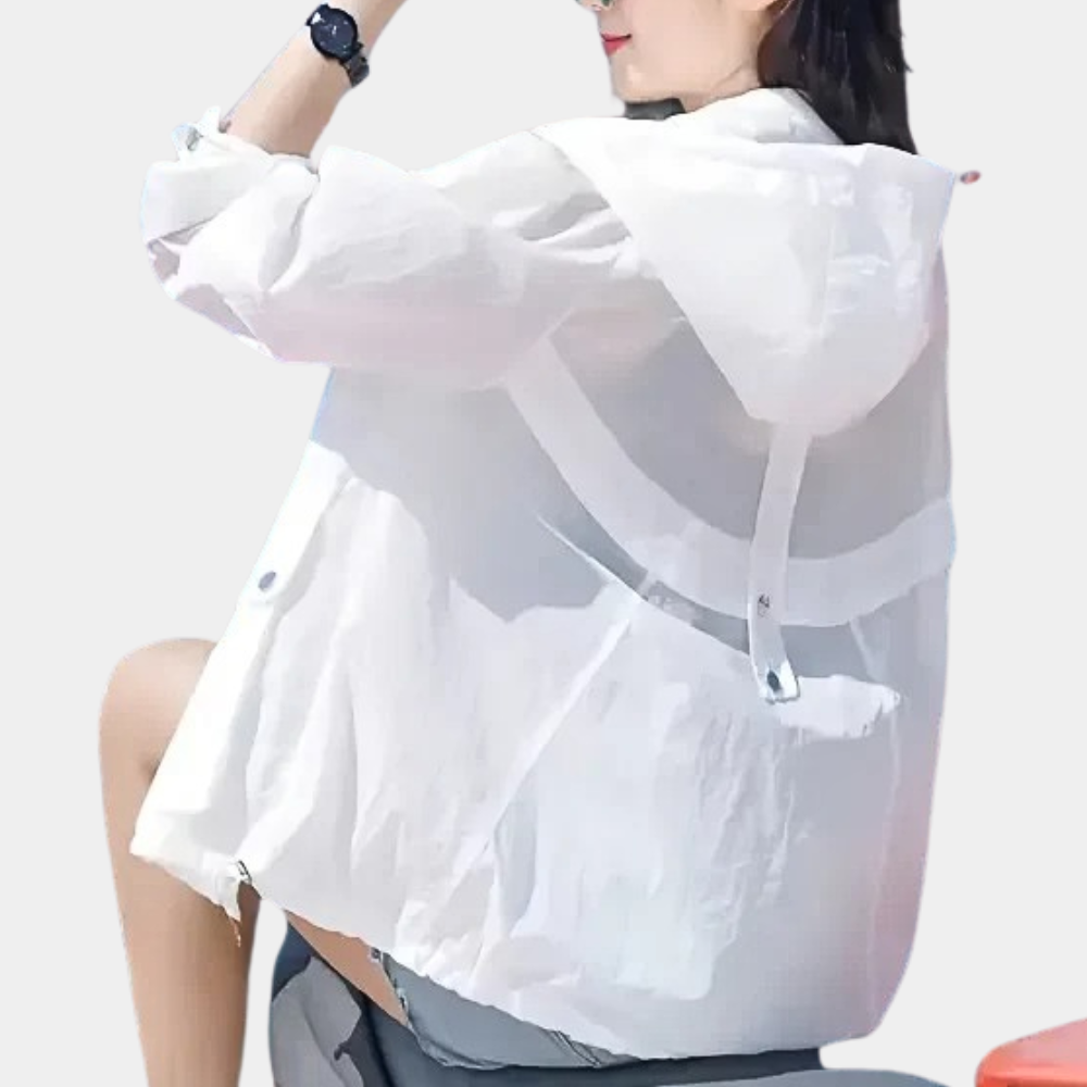 Genevieve - Lightweight Hooded Windbreaker