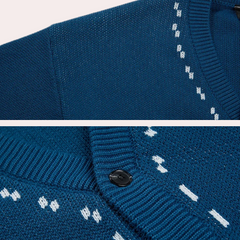 Nathaniel - Cardigan with Contrast Stitch