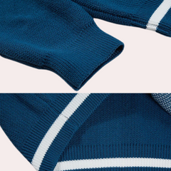 Nathaniel - Cardigan with Contrast Stitch