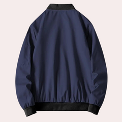 Wayne - Olive Bomber Jacket
