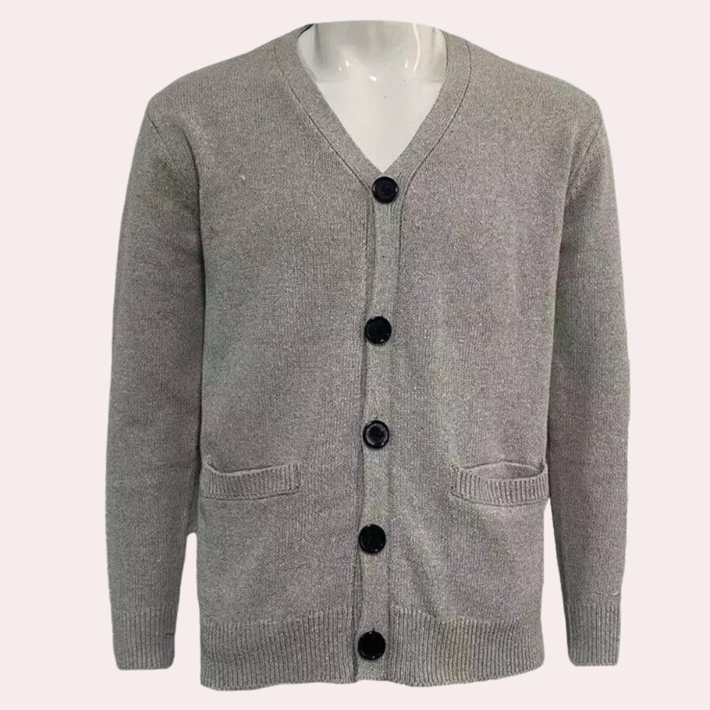 Francis - V Neck Button Cardigan