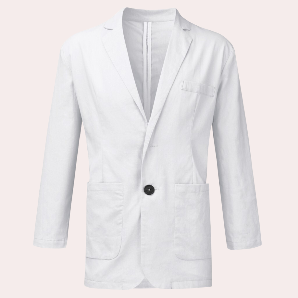 Cedric - Unlined Linen Blazer