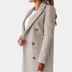 Estelle - Long Double Breasted Coat