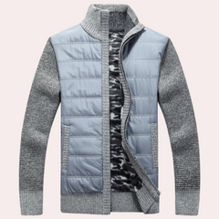 Sterling - Padded Jacket with Knit Sleeves